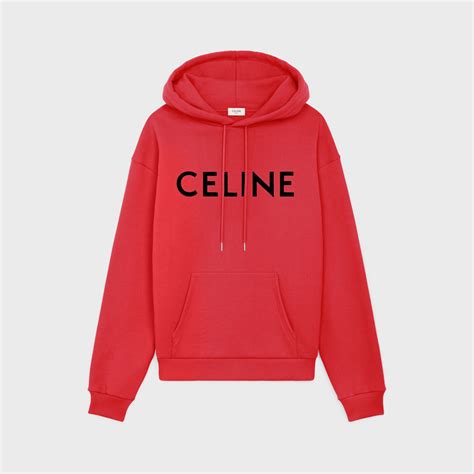 red celine sweatshirt|24s celine hoodie.